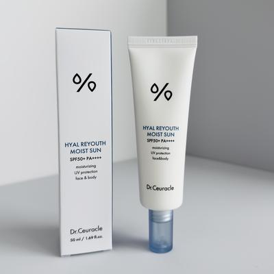 Hyal Reyouth Moist Sun SPF50+PA++++/ Face and Body 50ml