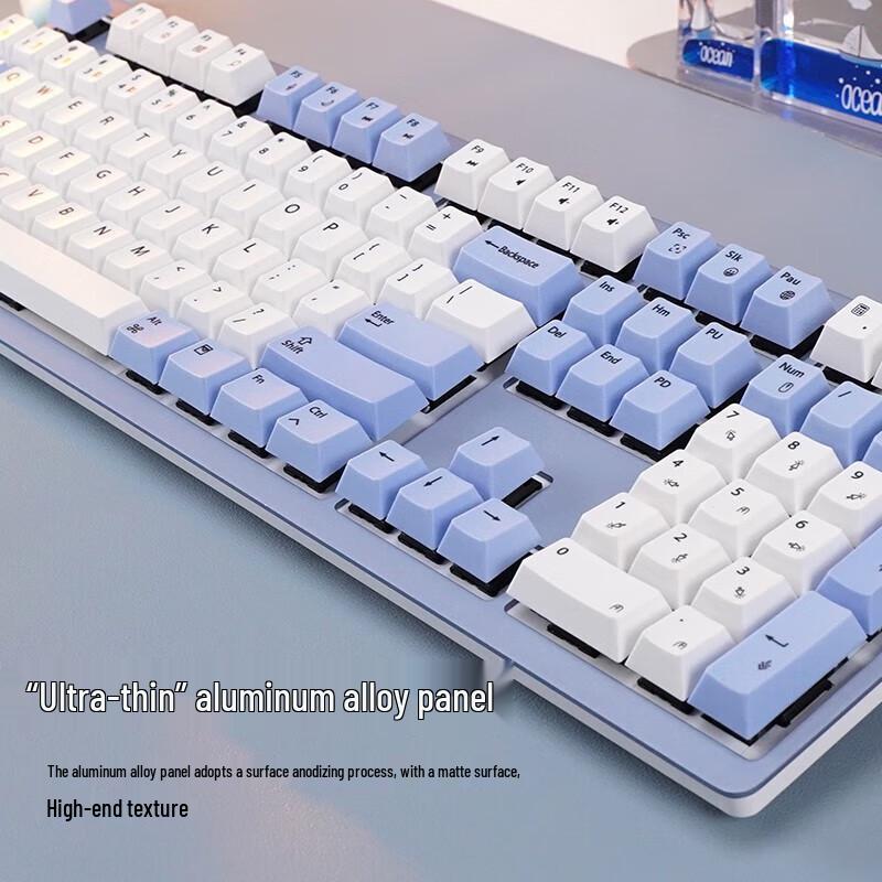 Double Shell M108 Cherry Silent Red Tri-Mode Mechanical Keyboard