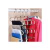 5pcs 5 Tiers Trouser Hanger Scarf Hanger Shawl Dress Clothes Scarf Tie Towel Closet Organizer