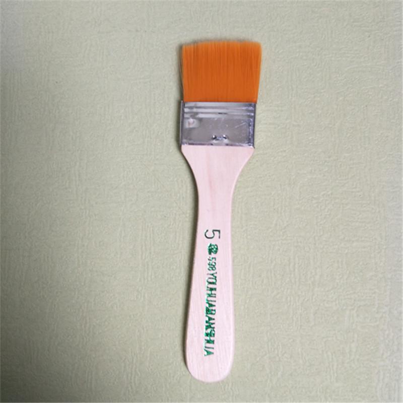 Nylon Hair Oil & Acrylic Paintbrush Set for Art Supplies