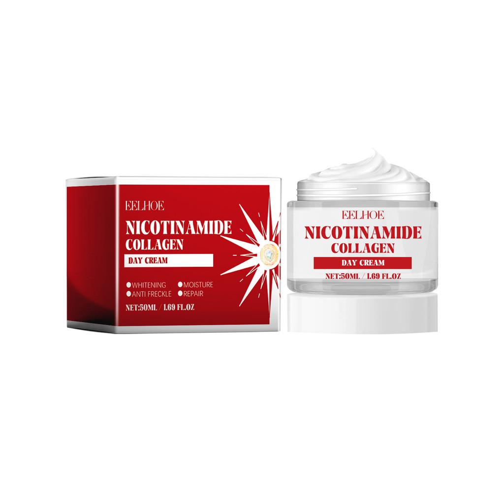 

Eelhoe Niacinamide Day Cream 50ml Hydrating Moisturizing Anti-aging Brightening Formula Niacinamide Day Cream