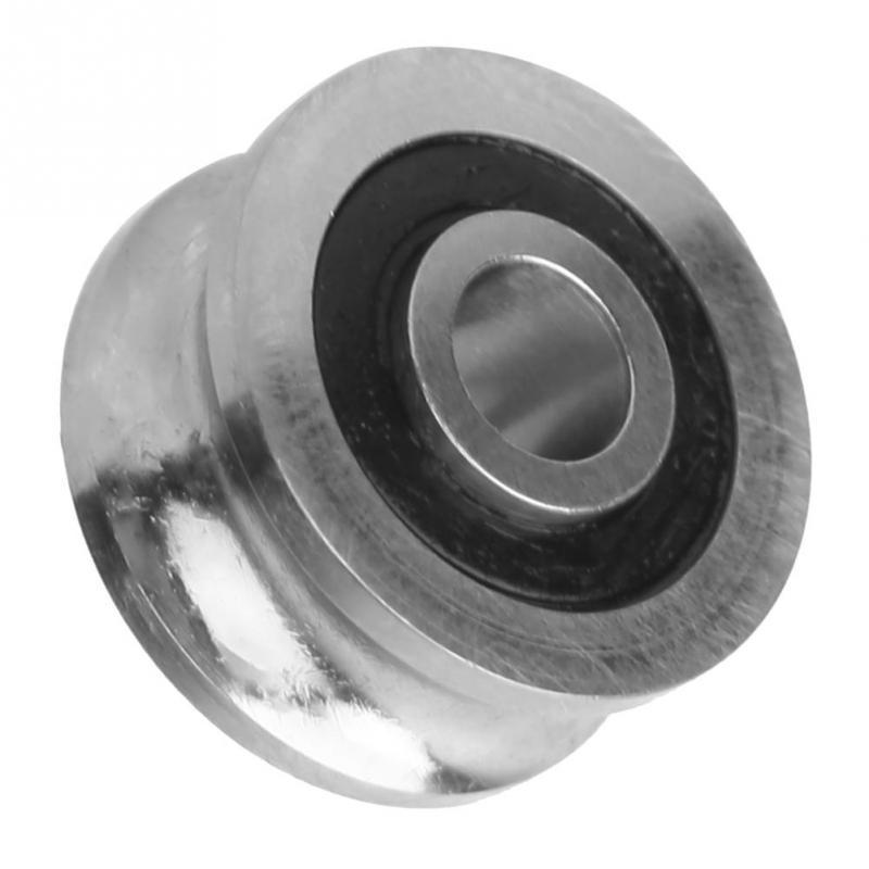 SG10 U Groove Guide Ball Bearing 4 x 13 x 6mm Stainless Bearing Steel U Track Pulley Rail Roller Wheel Bearings,for Embroidery Machine SG10 U Groove Guide Ball Bearing 4 x 13 x 6mm Stainless Bearing Steel U Track Pulley Rail Roller Wheel Bearings,for Embroidery Machine