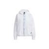Jackets Women's White Hooded Moderate Workwear H09739
