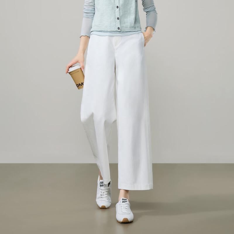 

ESE-Y Women s Slimming Ankle-Length Wide-Leg Pants 32