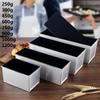 Čtvercový plech na pečení toustového chleba Krabička na dort Forma s víkem Hliníková slitina Nepřilnavá pánev Mini pekáč Pečicí krabice DIY Dortové pečivo