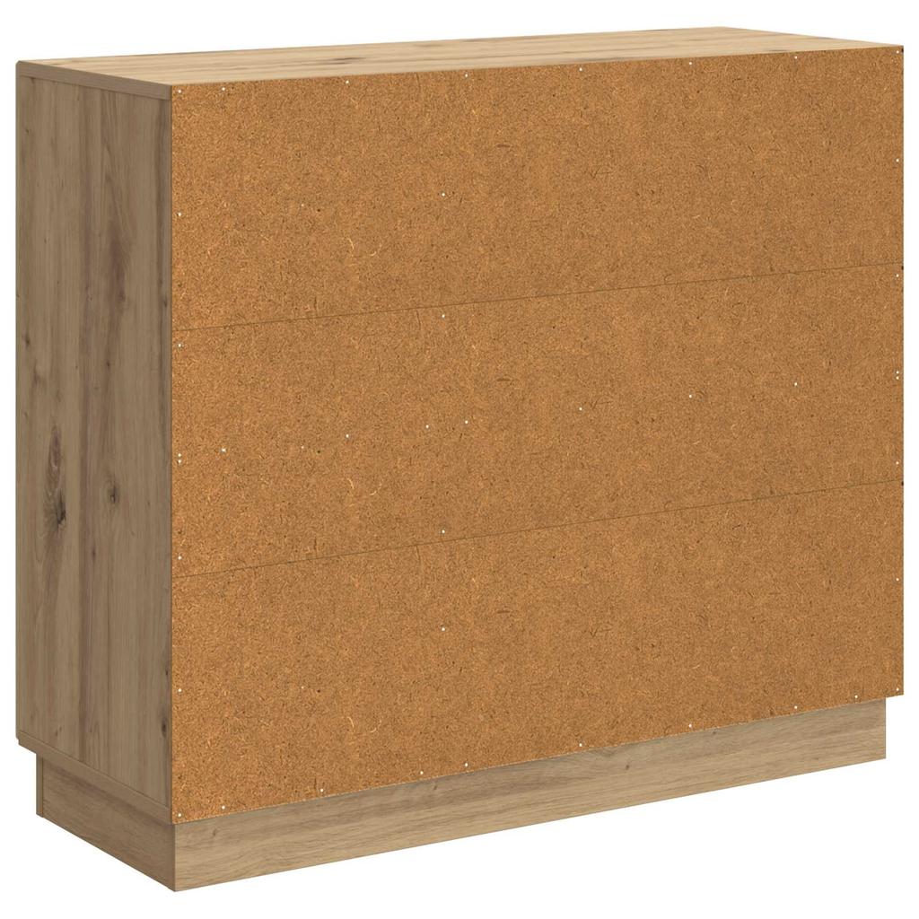 Sideboard Artisan Oak 89 x 34.5 x 77 cm Wood Based Material