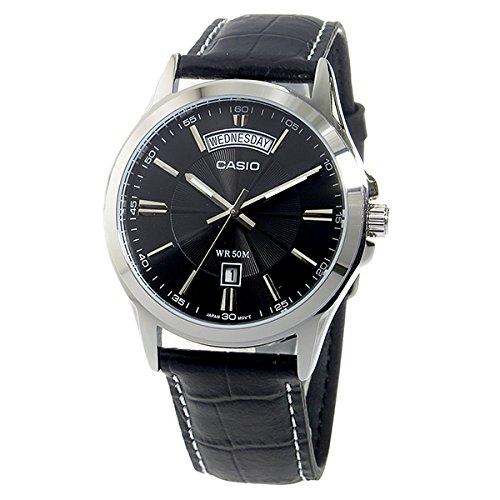 Casio MTP-1381L-1A Quartz Men's Watch, Black [Parallel Import]