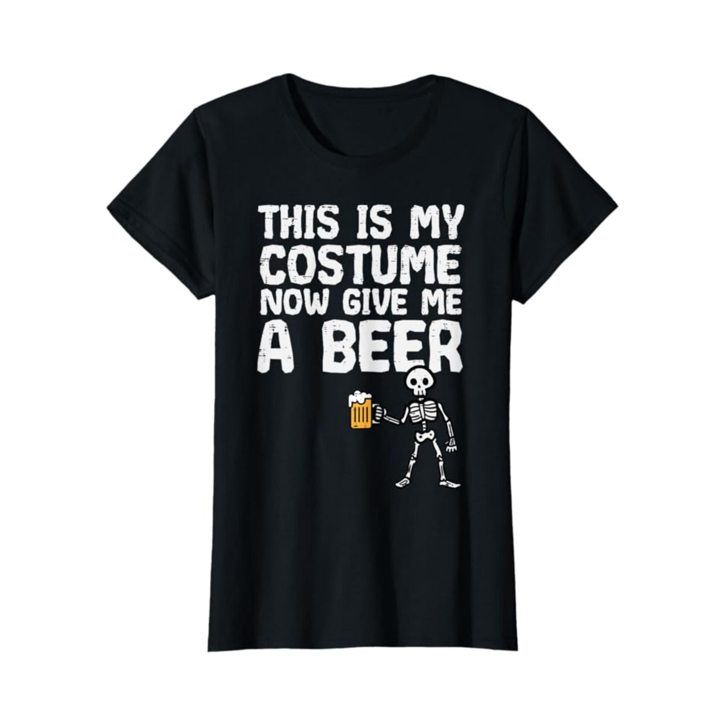 

Halloween This Is My Costume Give Me Funny Skeleton Dad Men T-Shirt 100% Cotton New T-Shirt Short Sleeve Fall Tee Top 01232 4XL