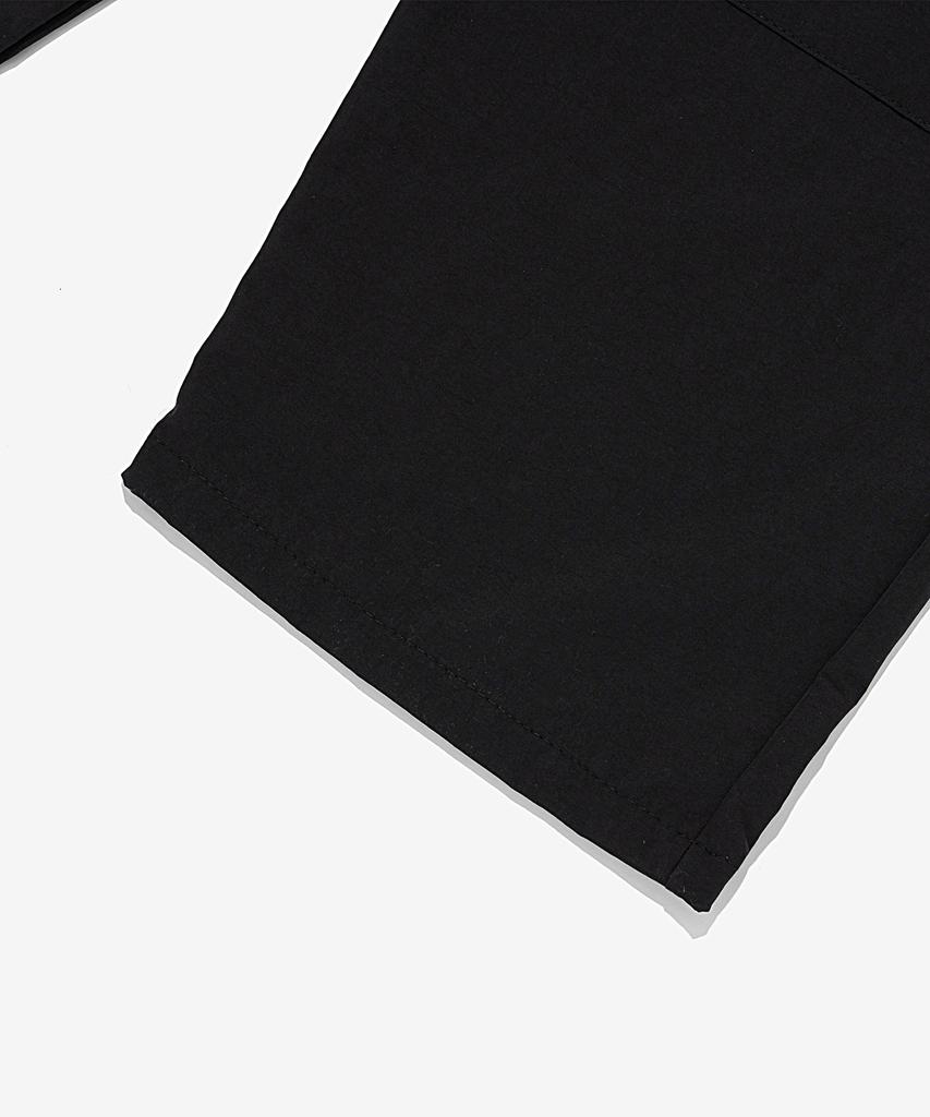 OTHERFITS Side Strap Nylon Wide Pants (Black)