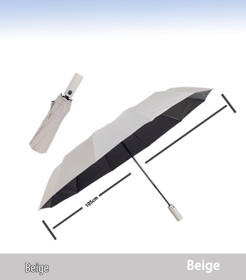 Dámský extra velký automatický deštník - Anti-UV, ochrana proti slunci do deště i do slunce