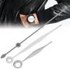 Metal Watch Hands Set Hour Hand Total Length 10.5mm Watch Needles  For Watchmakers