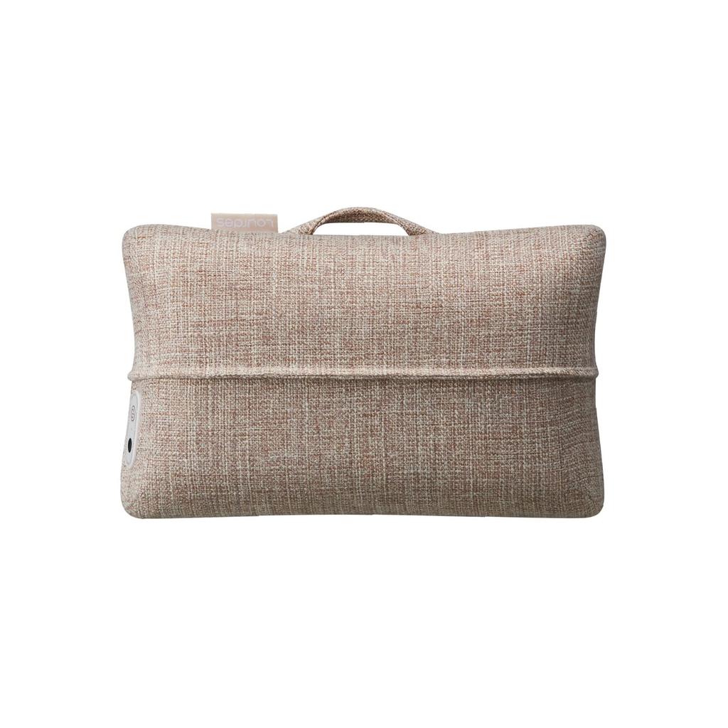 Atex Massager for Waist, Shoulders, and Back, Lourdes Massage Cushion, Mini, Beige, AX-HCL318be, Made in Japan, Gift