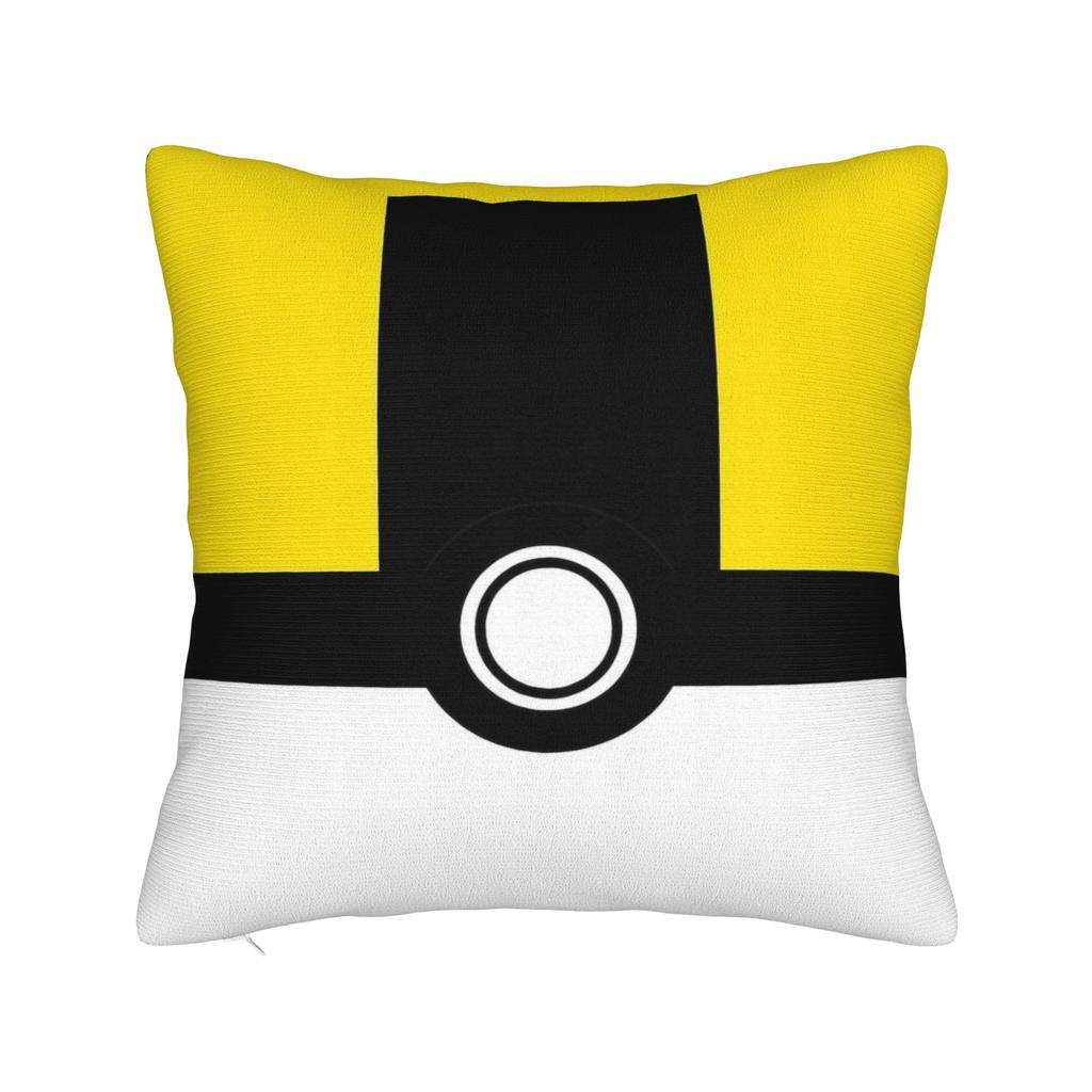 Cartoon Pillowcase Polyester Cushion Cover Decor Pokemoned Throw Pillow Case Cover Home Zipper 45X45Cm