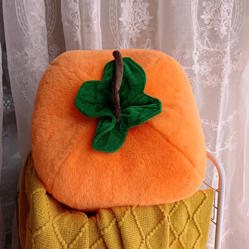Wan Shi Da Ji Persimmon Plush Doll Cushion Ornament Photo Prop Gift