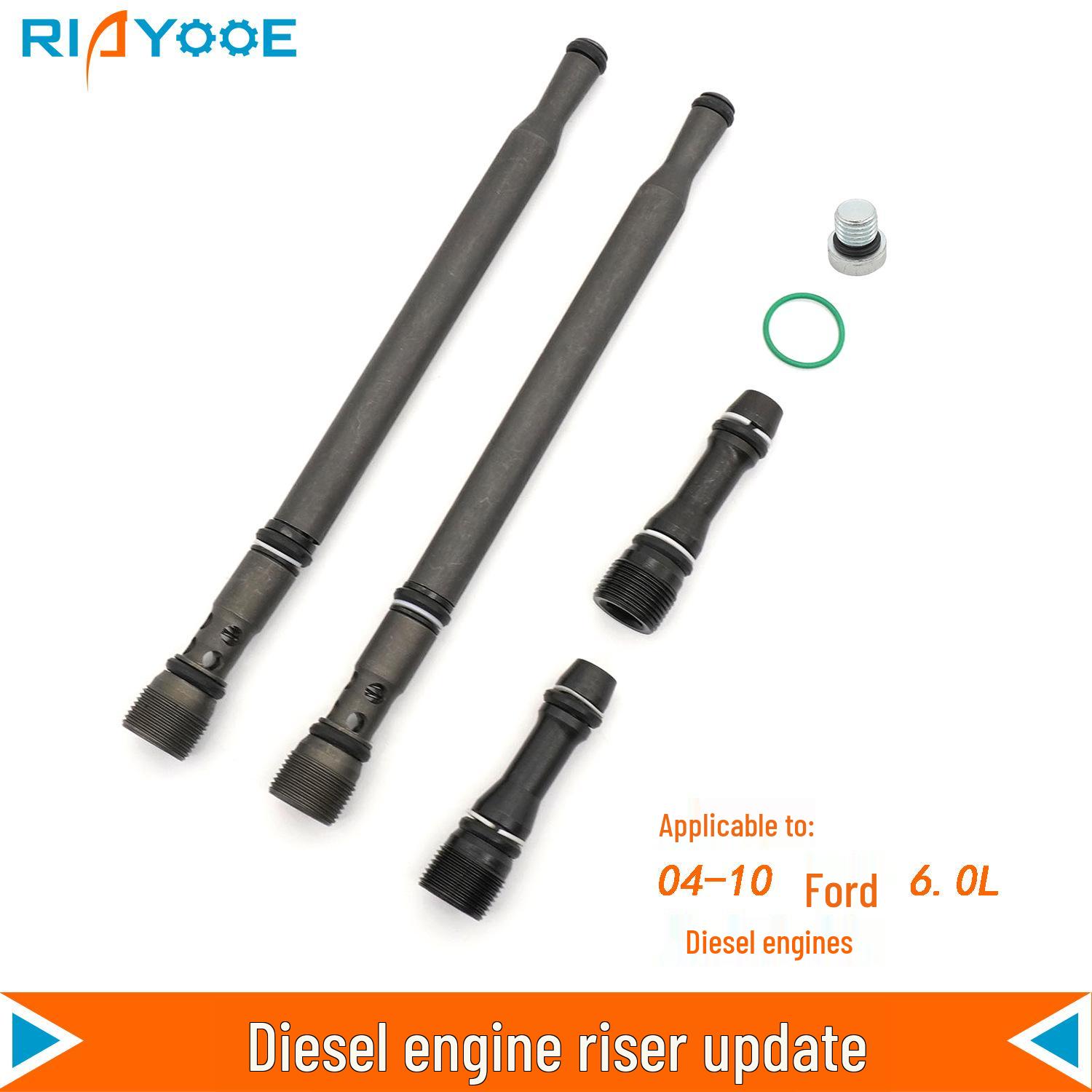 

Модернизированный комплект маслоподающей трубки для дизельного двигателя Ford F250 6.0L 2004-2010 гг. (6E7Z-9A332-A) RIAYOOE
