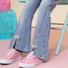 Girls' Slit Flare Denim Jeans
