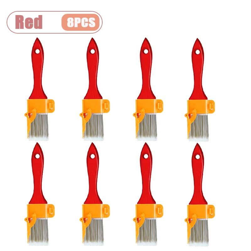 1-10PCS Angled Painting Brush for Edge Trim Corner Latex Paint Wall Interior Home Improvement Renovation Brush Tool
