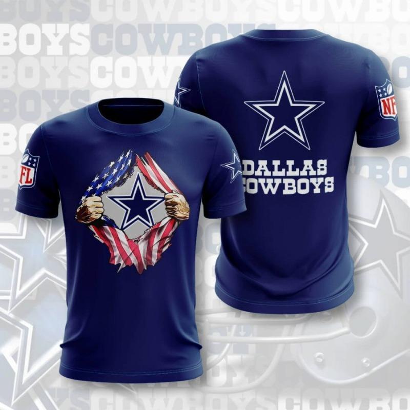Maglietta da Calcio Uomo Stampa 3D Bandiera Americana Grafica Crepata Manica Corta Magliette Tifoso Squadra NFL Top Sportivi Casual Estivi Girocollo Camicie per Uso Quotidiano