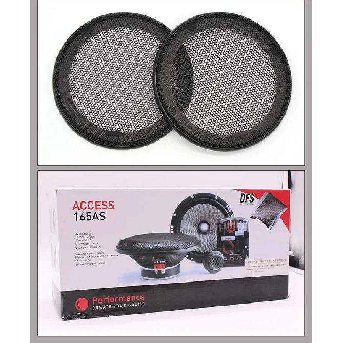 Car 6.5 Inch 165AS Door Speakers Coaxial High Low Audio Speakers