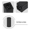 Professional 3Pin Male To Male Auditory Connector for Studio Recording and Live Sound Systems