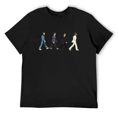 T-shirt Abbey Road haut d'été personnalisés chemise croswit hommes unis T-shirt en coton pour homme