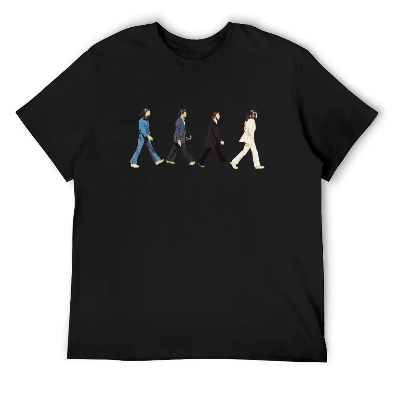 

Abbey Road T-Shirt summer top customizeds croswit shirt man blanks Men s cotton t-shirt XXXXXL різнокольоровий