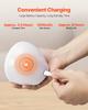 VEVOR Sound Machine, 18 Soothing Sleep Sounds and 7-Color Night Light, 5-in-1 White Noise Sound Machine with Dual Alarms