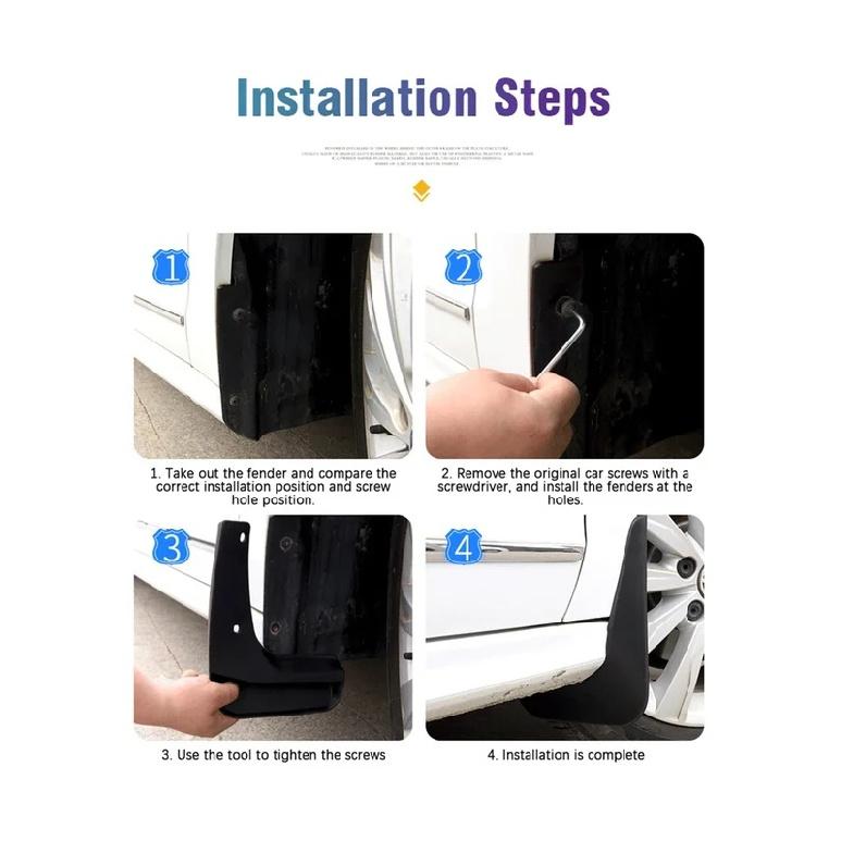 Car Mud Flaps For Cadillac Optiq 2025 2024 Accessories Splash-proof Fender Mudguards Splash Guard Front Rear Wheel Tools