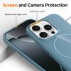 For iPhone 13 Pro Max Magnetic Case Compatible with MagSafe TPU Phone Back Cover with Lanyard