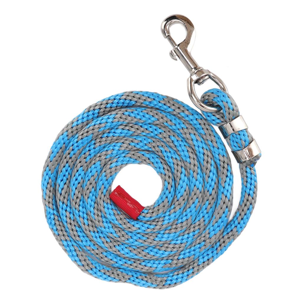 Horse Rope Thickened Wearable Soft Touch Nylon Pet Leash with Alloy Hook for Livestock Dogs 9.8ft