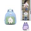 Stylish Unisex Kindergarten Backpack In Pure Color For Kids With Lightweight Comfort