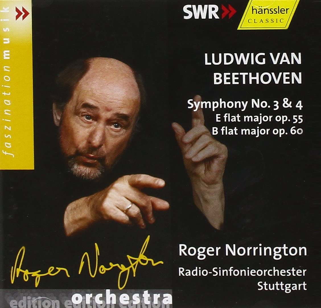 

CD BEETHOVEN - SYMPHONY NO.3 & 4 Non Japan Classical Used
