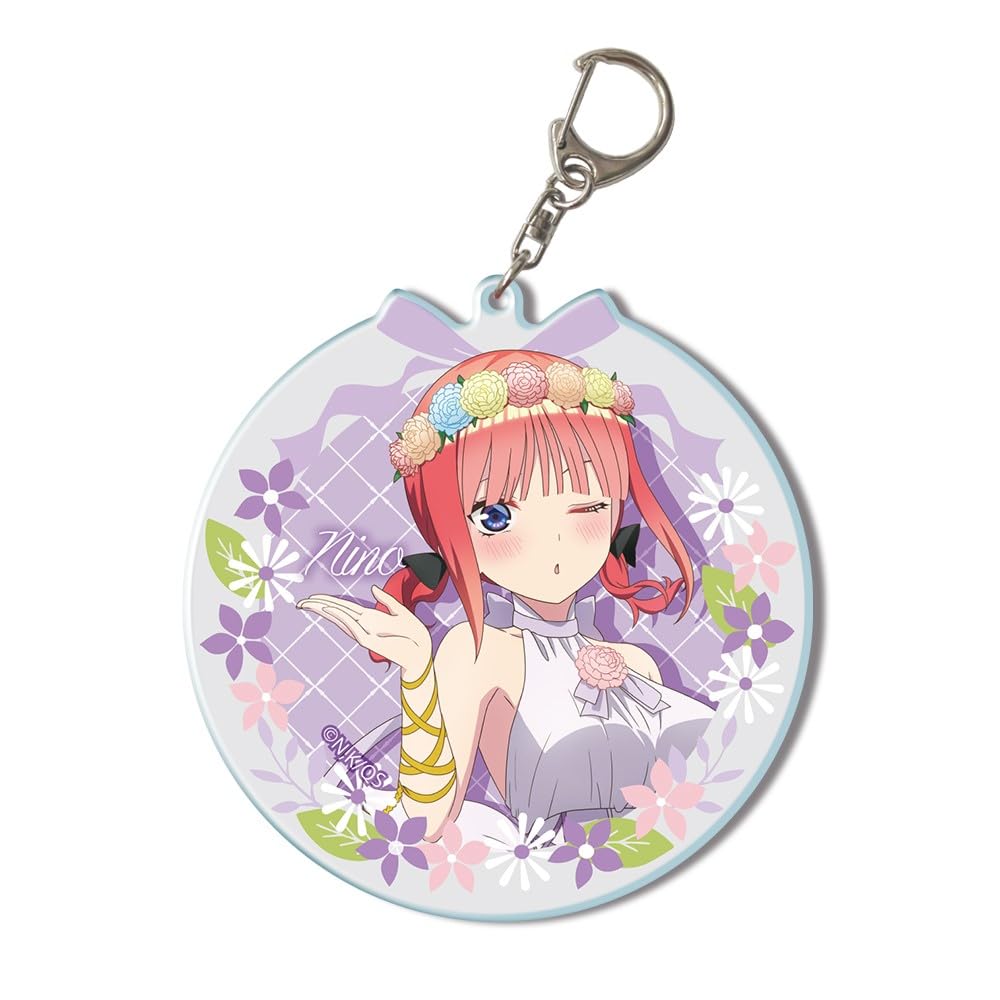 The Quintessential Big Acrylic Keychain Nakano Flower Fairy Quintuplets - Nino, Ver. (Newly Illustrated) BAAN-G003-m02