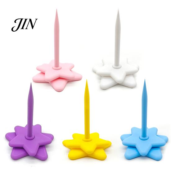 Handmade Wool Protector Yarn Holder for Crocheting Knitting, 3D Printed Star Base Stand Spinner, Anti-slip Ball Dispenser Knitting Lovers Craft