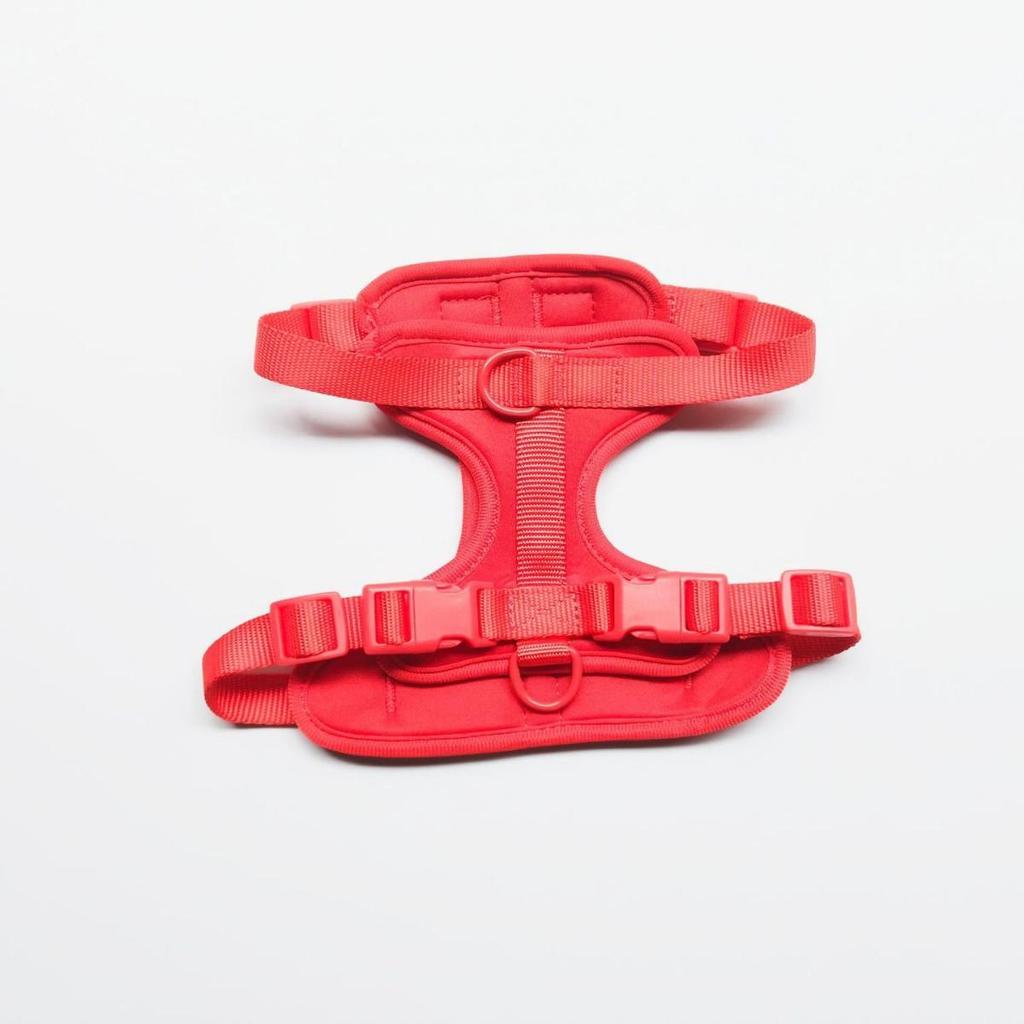 Premium PVC Waterproof Dog Tactical Harness Set - Anti-Bite Collar & Leash Combo