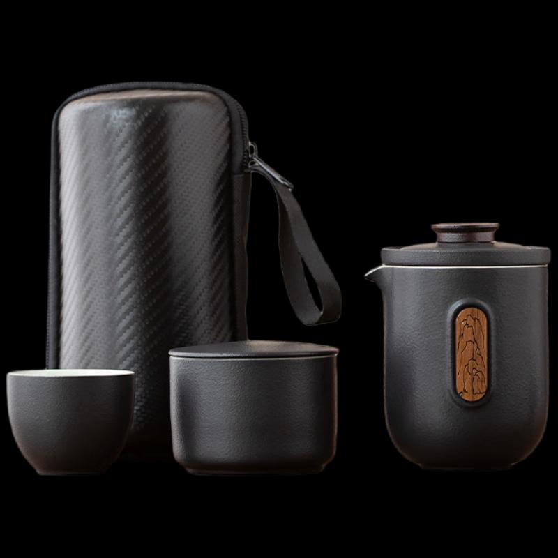 WoDing JianShan Portable Travel Ceramic Tea Set