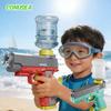 Electric Water Gun Large Capacity Toy Gun High Pressure Strong Water Play Outdoor Games for Swimming Pool Children Boys Kids