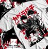 Jujutsu Kaisen T-Shirt, Gojo Satoru Horror Anime Gift Tee, Unisex Heavy Cotton