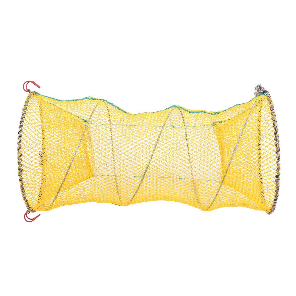 Portable Folding Fishing Net Bait Shrimp Cage Crab Lobster Trap Lures Nets