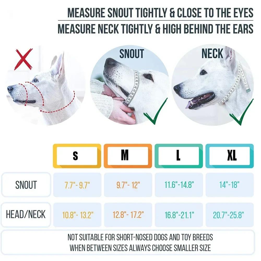 Breathable Anti-Bark Muzzle Set with Reflective Strips - Summer-Ready Dog Training Collar & Leash Combo