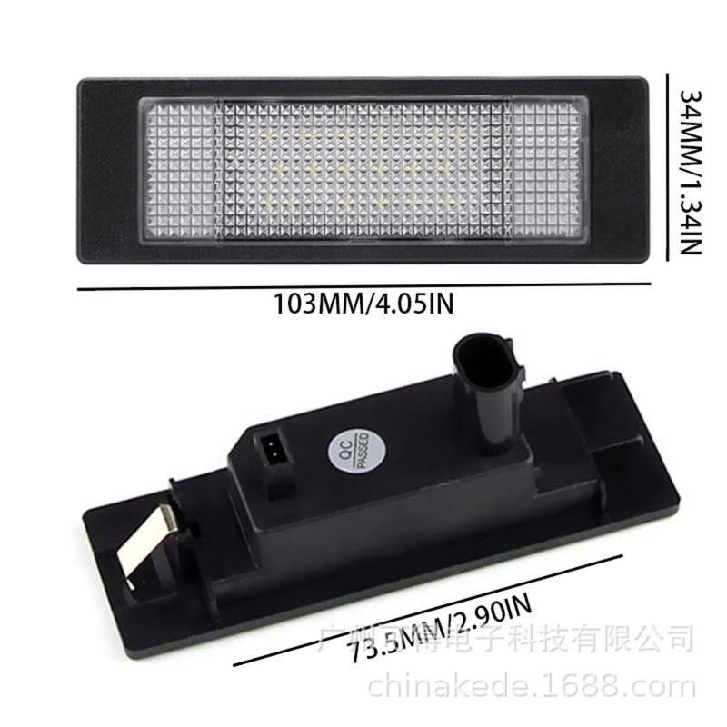 LED License Plate Light Compatible with BMW Z4 E85 E86 E81 E87 F20 F21 F06 F12 MINI R55 R60 High Quality Car Accessories