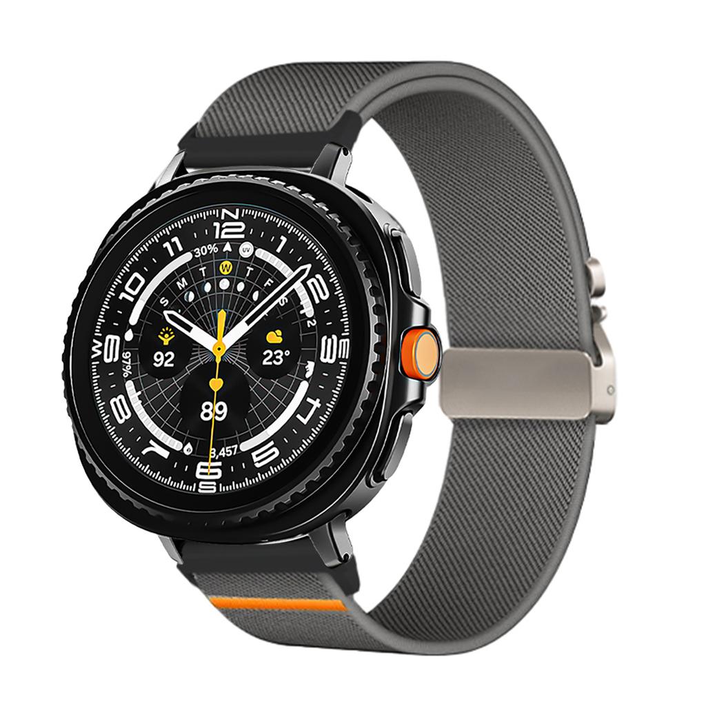 Nylon Strap for Samsung Galaxy Watch 8/8 Classic Elastic Sport Band for Galaxy Ultra 2025/7 Ultra No Gaps Smartwatch Bracelet
