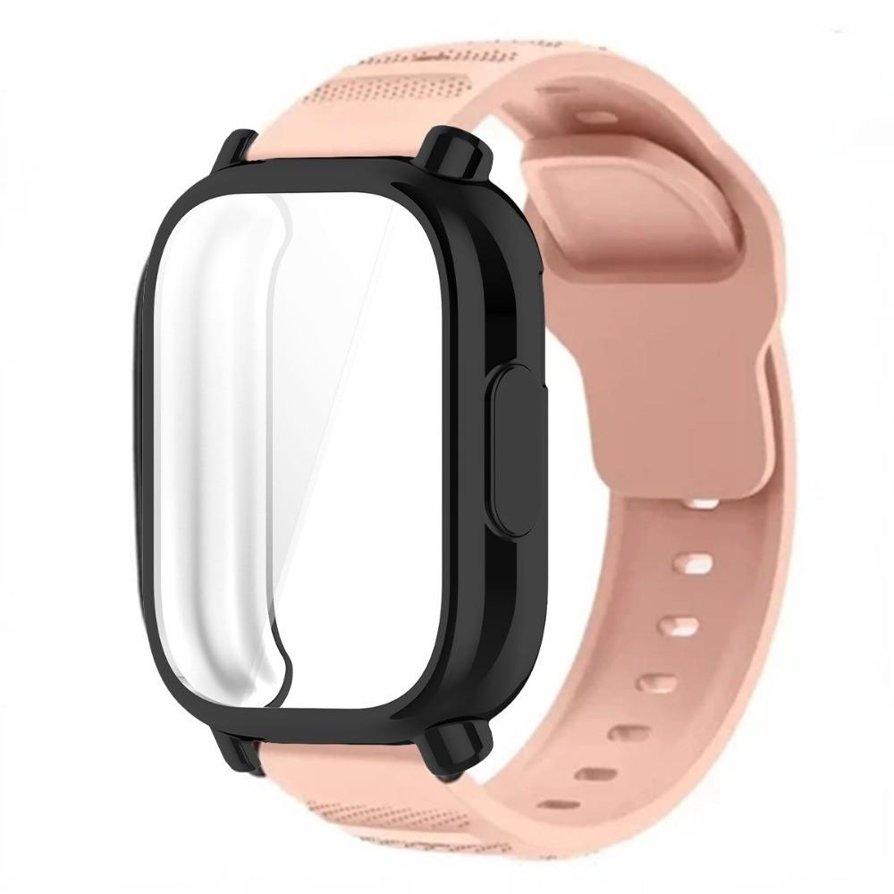 Breathable Silicone Strap+TPU Screen Protector For Redmi Watch 5 Active Band Soft Case For Redmi Watch 5 Lite Sports Band Correa
