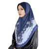 Elegant Chiffon Floral Print Chiffon Hijabs Linen Multicolor Arab Lady Headscarf All-match Ethnic Turban Cap All Seasons