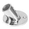 60 Degree Round Tube Base Hand Rail Railing Fitting 316 Stainless Steel Marine Boat Hardwares25mm 1in
