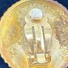 CHANEL Vintage large Circle Earring  gold Women Used