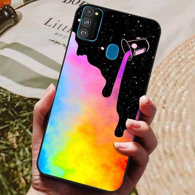 Für Samsung Galaxy M21 M30S M31 A21s Fall Weiche Silikon Telefon Zurück Abdeckung Für Samsung M31 A21S M30s M21 Fall funda M 30 s Fall