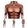 Euro Fantasy Herren Bodybuilding Kostüm mit Polyester Spandex für Tanzshows