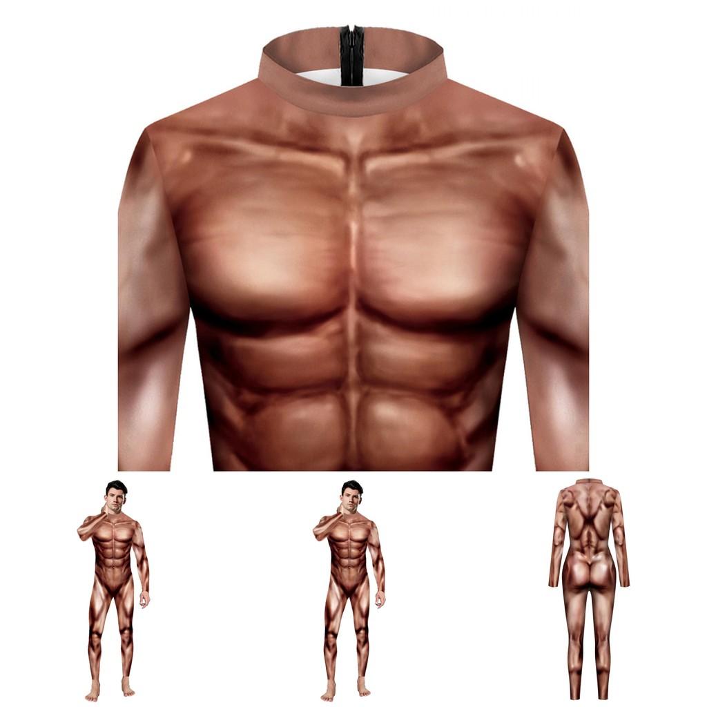 Euro Fantasy Herren Bodybuilding Kostüm mit Polyester Spandex für Tanzshows