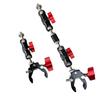 1 Set Photography Accessories Camera Metal Super Clamp With Double Ball Head Magic Arm For Monitor Light Mic Phone Mount